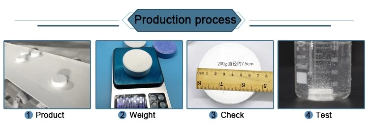 Pool Treatment 200g Trichloroisocyanuric Acid TCCA 90% (4) Pool Treatment 200g Trichloroisocyanuric Acid TCCA 90% (4)