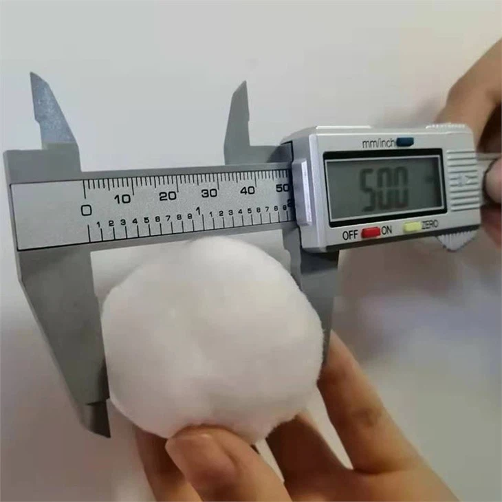 700g Vacuum Package Fiber Ball Filter Material