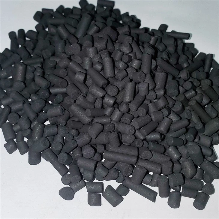 Drinking Water Treatment High Quality Coconut Shell Based 4mm Cylindrical Activated Carbon Pellets