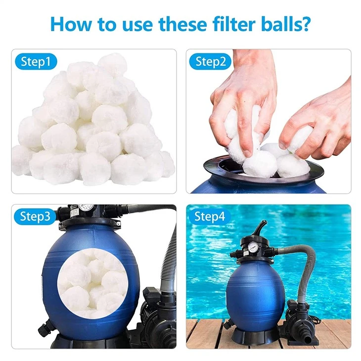Filter Media Ball For Swimming Pool Water Treatment
