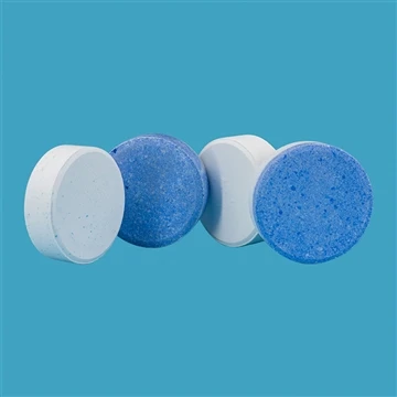 What is the shape of TCCA and what is the packaging?