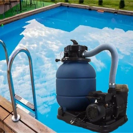 LY-300 300mm Sand Filter Pump System For Above Ground Swimming Pools With Standard Pump And Firm Filter Base To Easy Installation