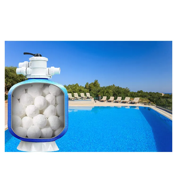 Accessori per acquari Sfera filtrante in fibra di cotone con filtro per acquario