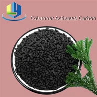 Fornitura diretta in fabbrica Trattamento dell'acqua potabile Pellet di carbone attivo cilindrico da 4 mm a base di guscio di noce di cocco di alta qualità