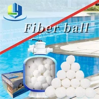 Sfere in fibra utilizzate per piscine e vari trattamenti delle acque reflue