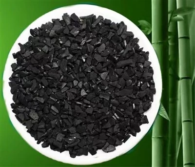Carbone attivo granulare a base di bambù per il trattamento delle acque