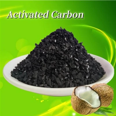 Carbone attivo granulare di guscio di noce di cocco di grado industriale 6x12 per il trattamento delle acque reflue