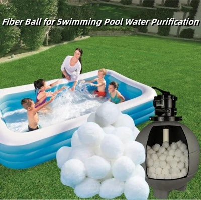 NUOVI media in fibra di sfere filtranti per piscina ecologiche per filtro a sabbia per piscina