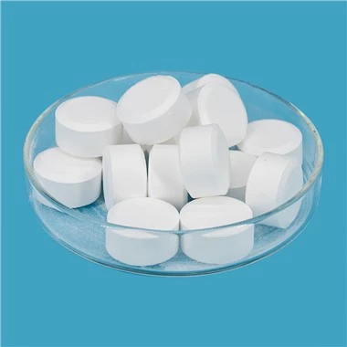 Potenti compresse disinfettanti TCCA per acqua cristallina della piscina