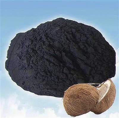Polvere di carbone attivo di guscio di noce di cocco di alta qualità per il trattamento dei gas di scarico per la purificazione dell'acqua