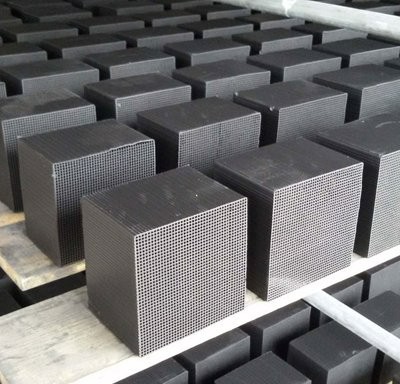 Waste Gas Treatment Honeycomb Activated Carbon