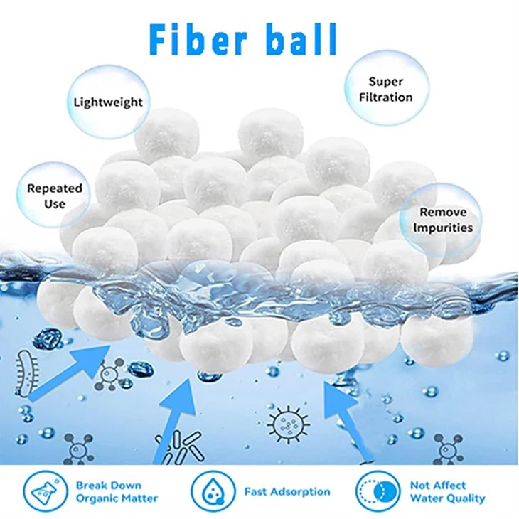 Come pulire le sfere filtranti della piscina?