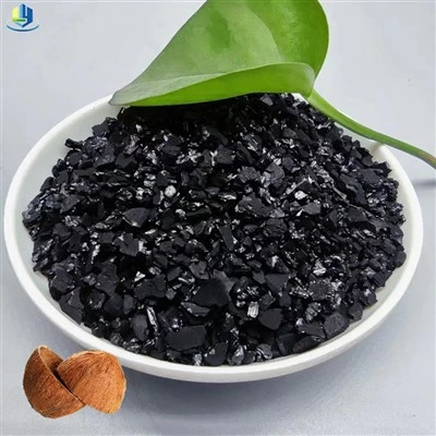 Carbone attivo granulare chimico di guscio di noce di cocco ad alto valore di iodio per estrazione dell'oro