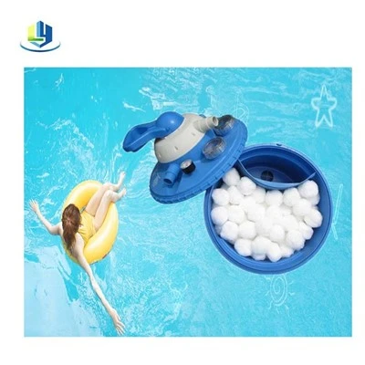 Sfera in fibra di ricambio per filtro per piscina in poliestere, sabbia batterica, acqua alcalina