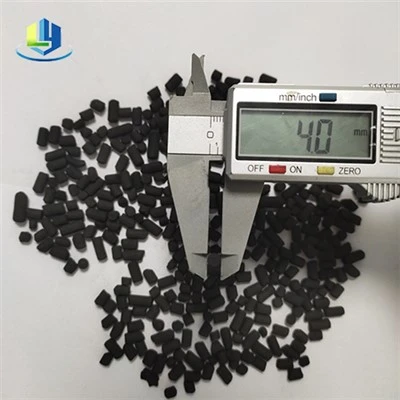 Pellet di carbone attivo purificatore d'aria sfuso da 4 mm Carbone attivo a base di carbone Carbone attivo granulare Scheda di sicurezza dei dati di sicurezza