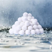 Palline filtranti Industria Trattamento delle acque reflue piovane Macchina per la produzione di supporti filtranti Palline in fibra di poliestere